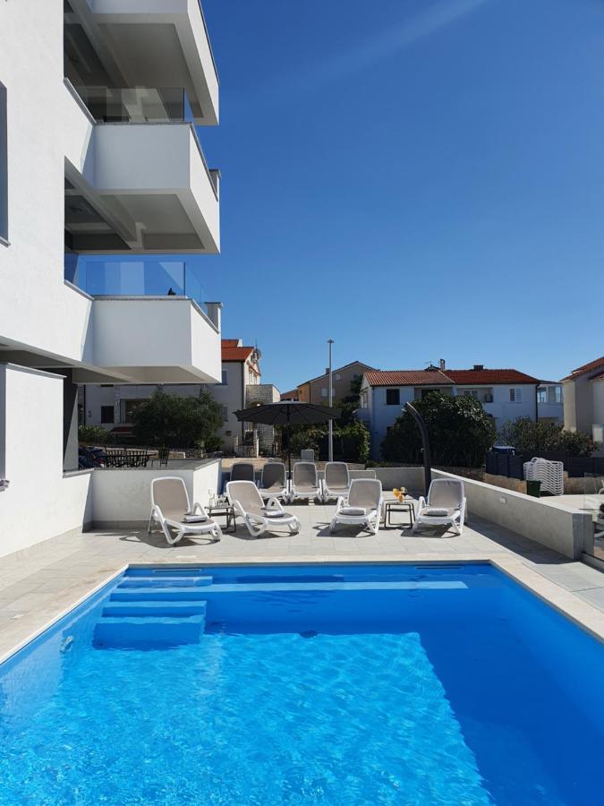 Seahorse Luxury Apartment With Pool And Sea View Novalja Eksteriør billede