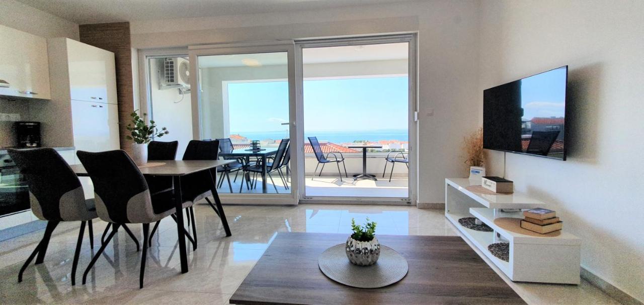 Seahorse Luxury Apartment With Pool And Sea View Novalja Eksteriør billede